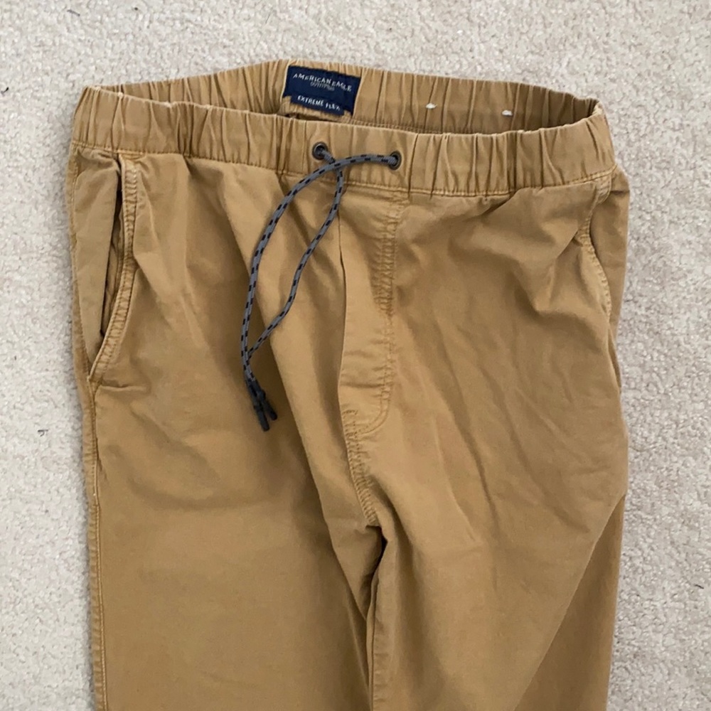 American Eagle Extreme Flex Khaki Joggers